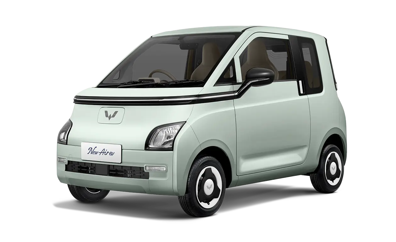Wuling Air EV hijau, mobil listrik kota untuk pemakaian harian saat hujan