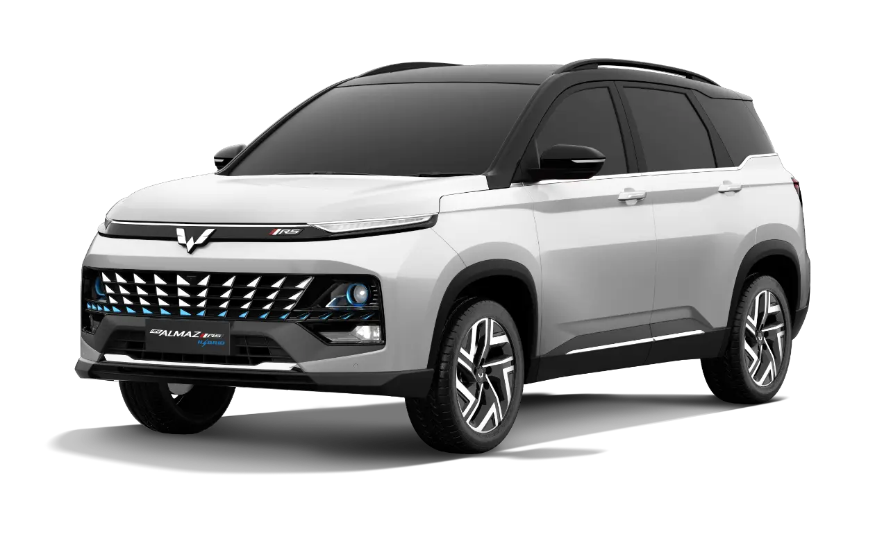 Wuling New Almaz RS, membandingkan varian Pro dan Hybrid