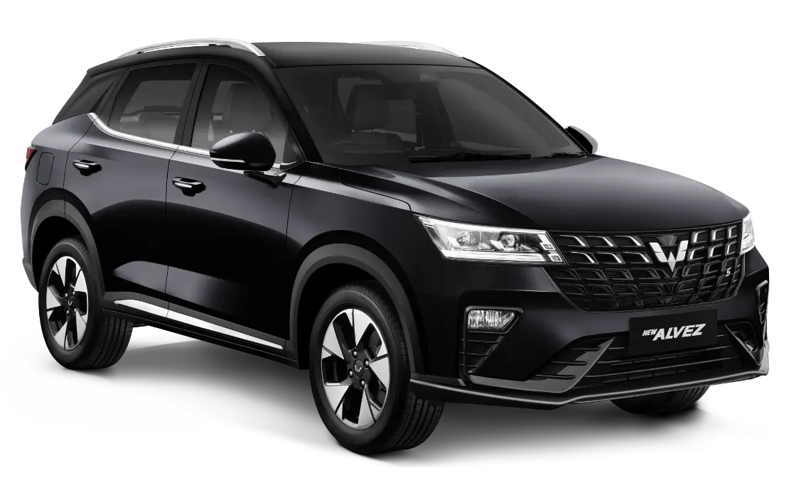 Wuling New Alvez warna hitam, SUV kompak untuk keluarga muda
