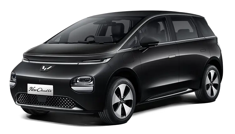 Wuling Cloud EV hitam, mobil listrik keluarga dengan baterai LFP