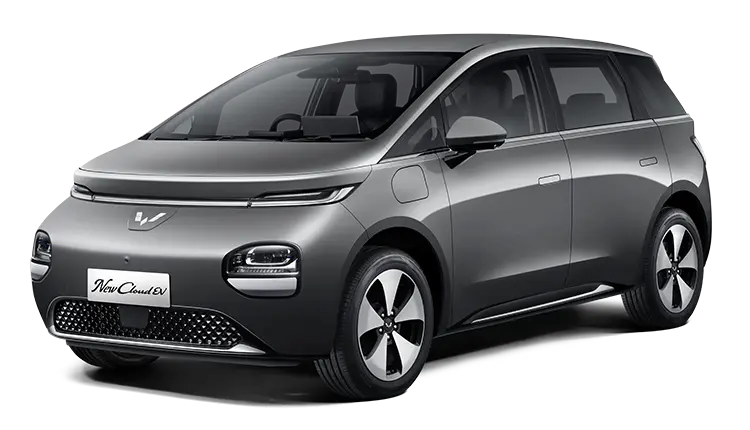 Wuling New Cloud EV warna Tungsten Steel Grey