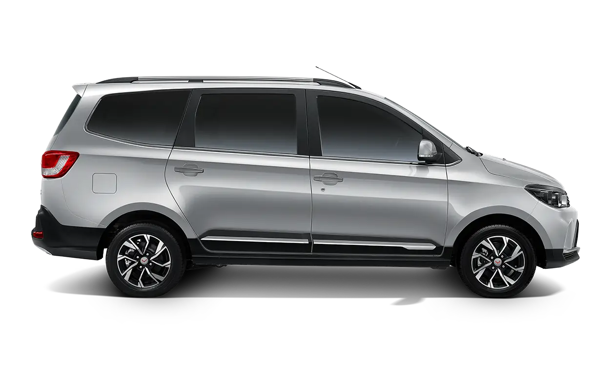 Wuling Confero S silver, kenyamanan berkendara harian tanpa kopling