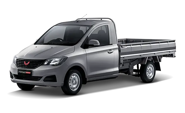 Wuling Formo Max silver, kendaraan niaga pengangkut barang
