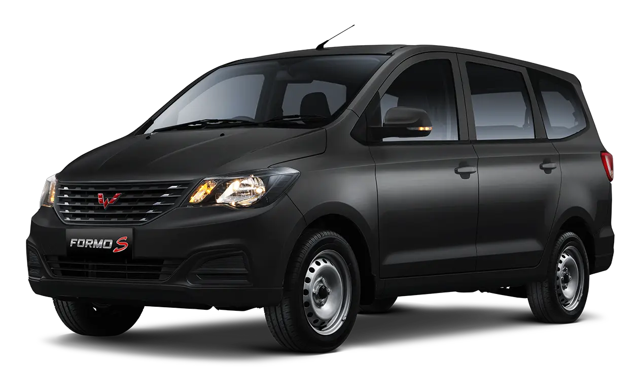 Wuling Formo S hitam, pilihan kredit kendaraan usaha