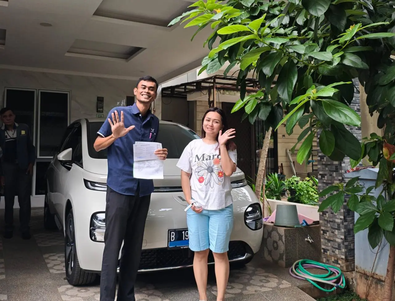 Serah Terima Wuling Cloud EV - Jakarta Barat