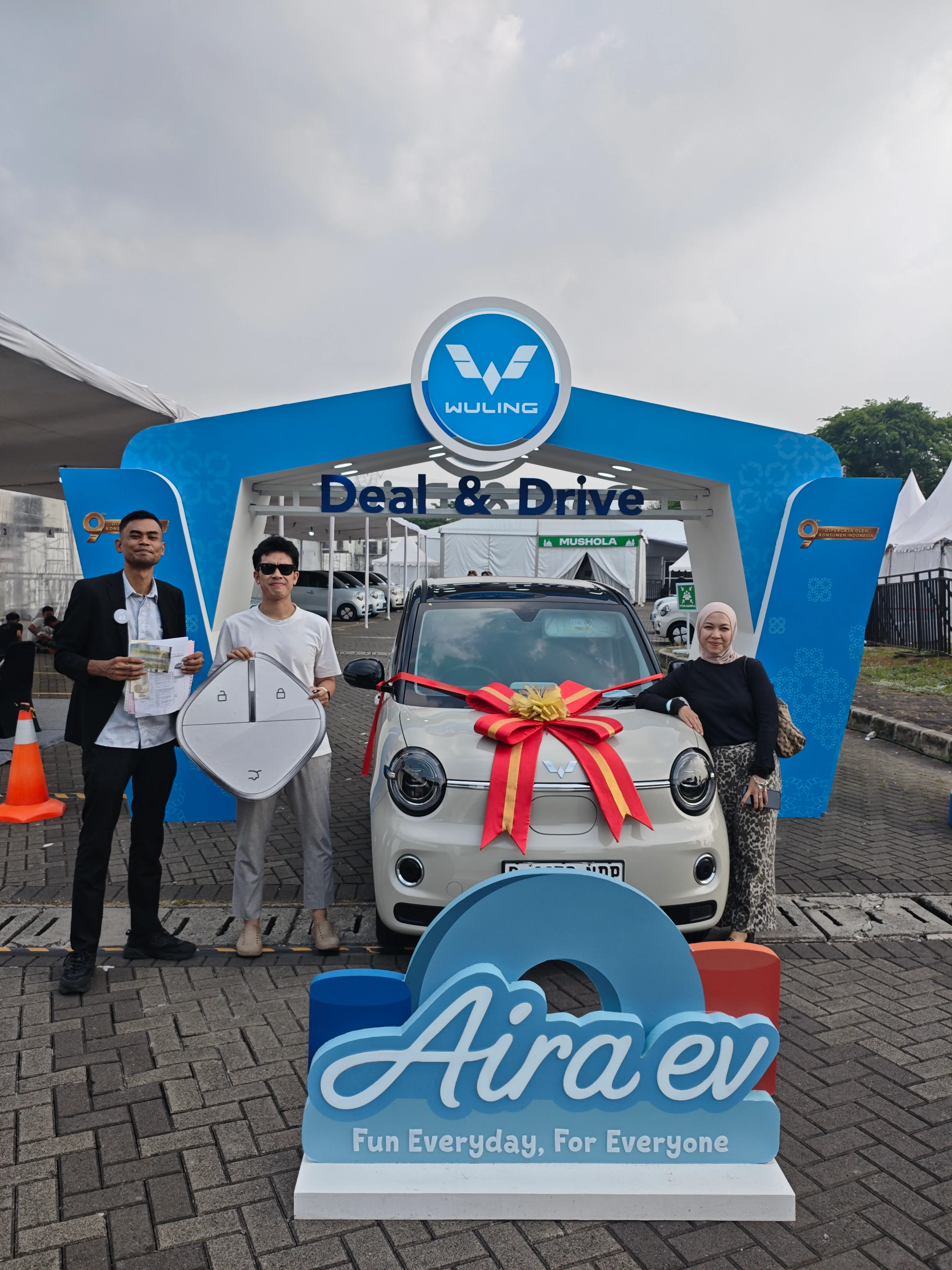 Deal and Drive Wuling Aira ev giias event