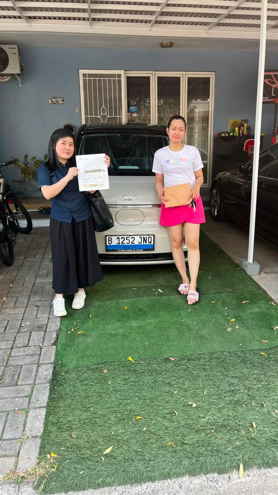 Serah terima Wuling Aira ev Tangerang Selatan bintaro