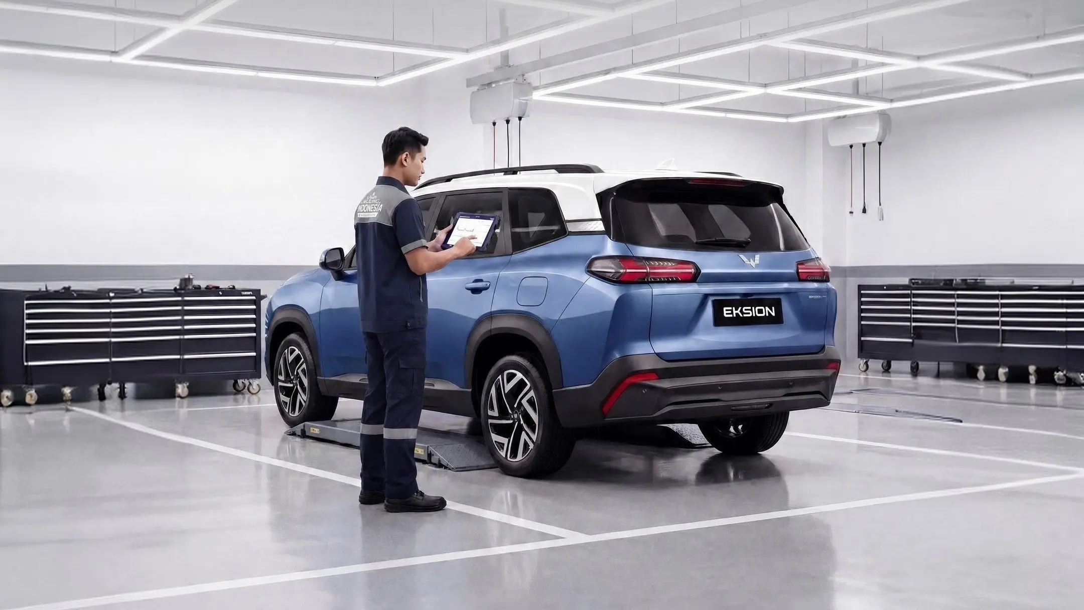 Jaringan bengkel dan dealer resmi Wuling yang tersebar di Indonesia