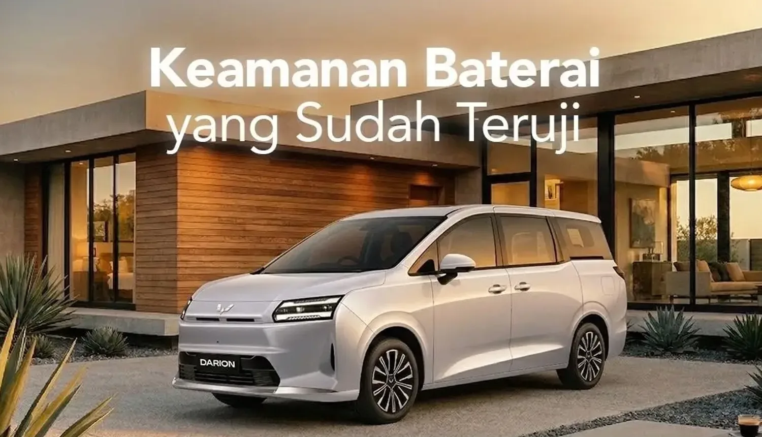 Wuling Darion dengan klaim keamanan baterai yang sudah teruji