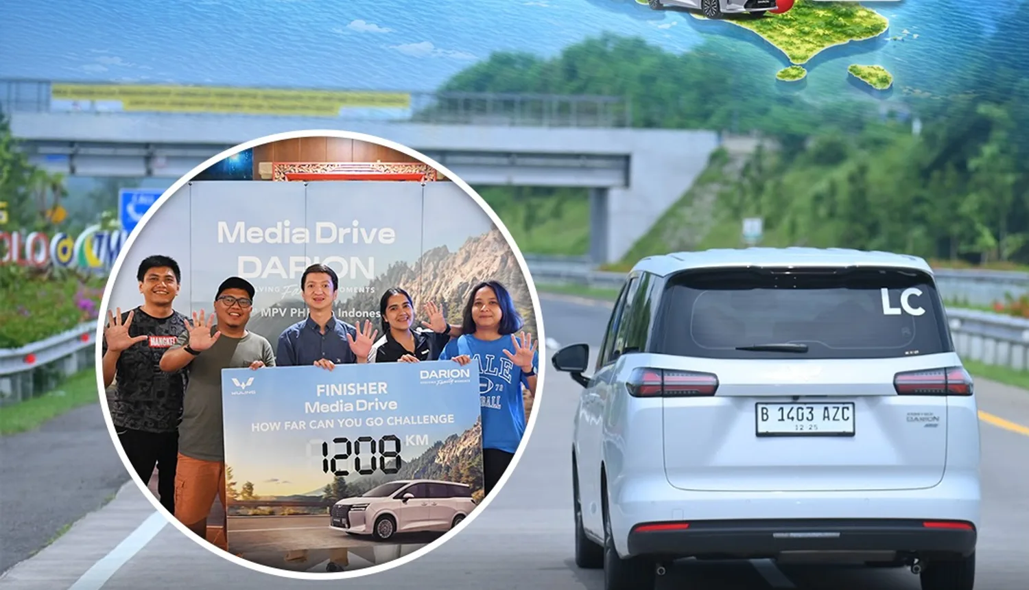 Ling Power Hybrid Wuling Darion: cara kerja DHT, 3 mode, dan jarak 1.000+ km