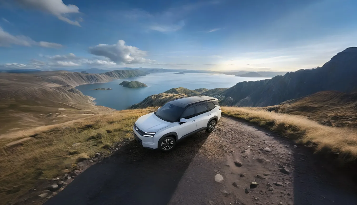 Siluet Wuling Eksion dengan Muscular Flowline Design